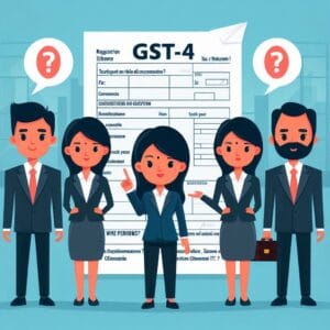 Who should file the GSTR-4 form?