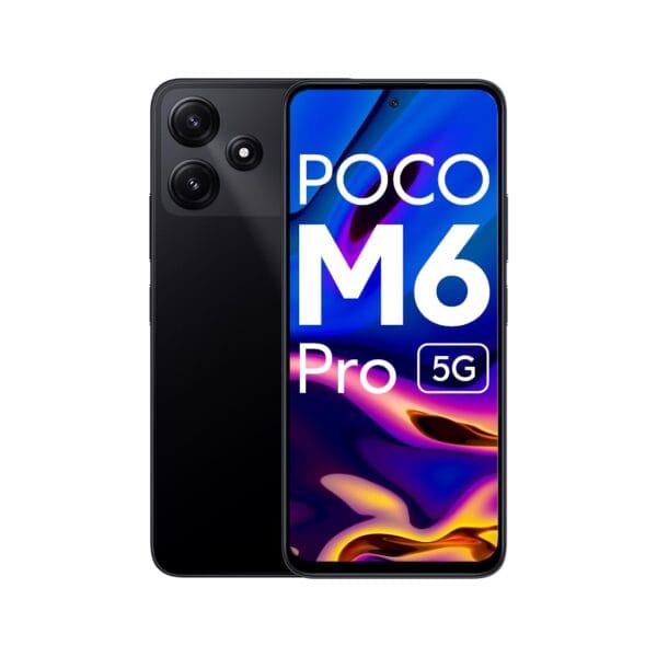 POCO M6 Pro 5G (Power Black, 4GB RAM, 128GB Storage) | Snapdragon 4 Gen 2 | 6.79" Large Screen with 90Hz Refresh Rate | 50 MP Dual AI Camera - Image 2