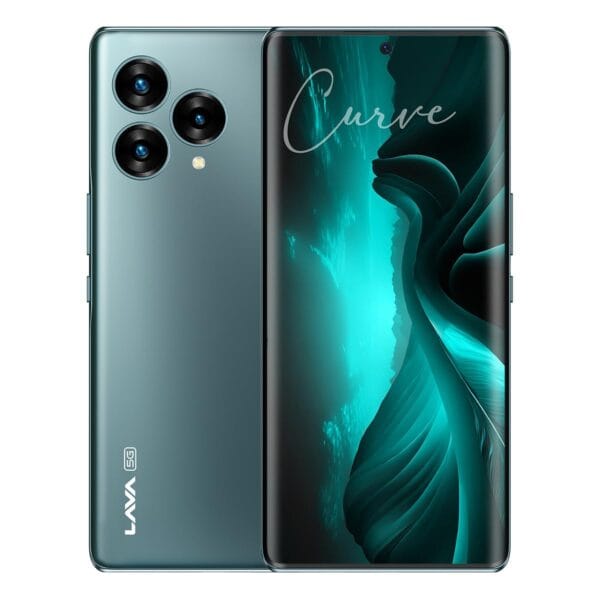 Lava Blaze Curve 5G (Glass Viridian, 8GB LPDDR5 RAM, UFS 3.1 256GB Storage) | 120Hz Curved Amoled Display |2.6GHz Dimensity 7050 6nm Processor | 64 MP Primary Sensor - Image 2