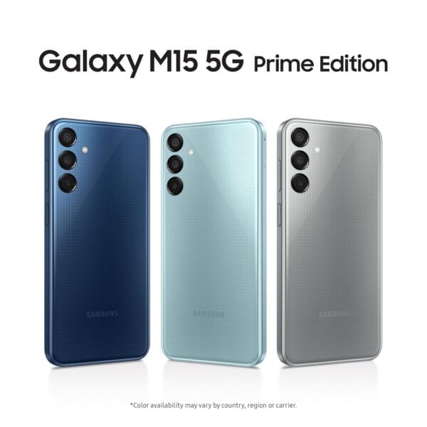 Samsung Galaxy M15 5G Prime Edition (Blue Topaz,4GB RAM,128GB Storage) | Super AMOLED Display| 50MP Triple Cam| 6000mAh Battery| MediaTek Dimensity 6100+ | 4 Gen. OS Upgrade & 5 Year Security Update - Image 7