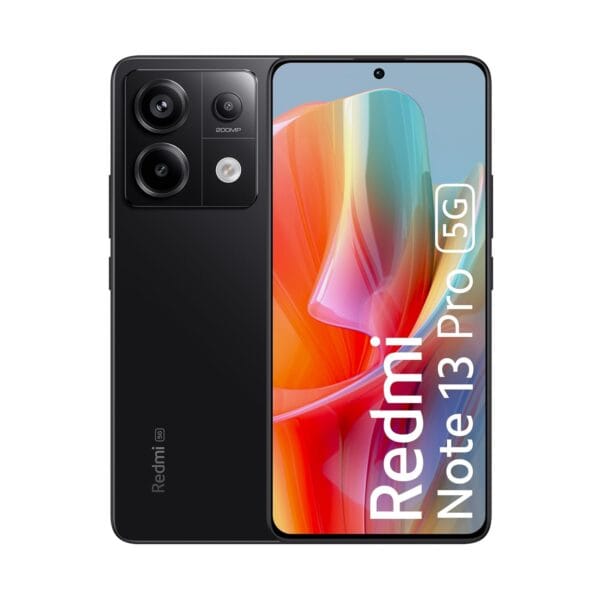 Redmi Note 13 Pro (Midnight Black, 8GB RAM, 128GB Storage) | 1.5K AMOLED | 200MP Hi-Res Camera | Flagship 4nm SD 7s Gen 2 | 67W TurboCharge - Image 2