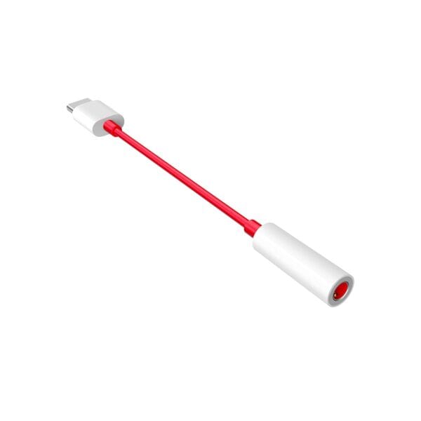 OnePlus Type-C to 3.5mm Auxiliary Adapter (Red) - Image 5