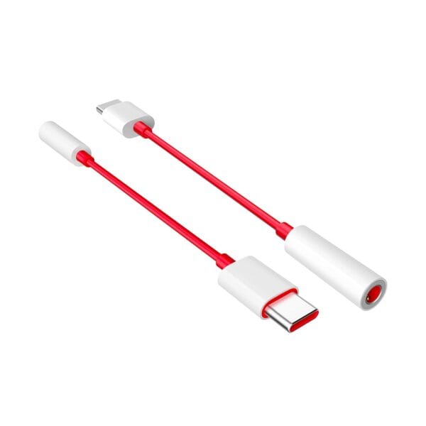 OnePlus Type-C to 3.5mm Auxiliary Adapter (Red) - Image 4