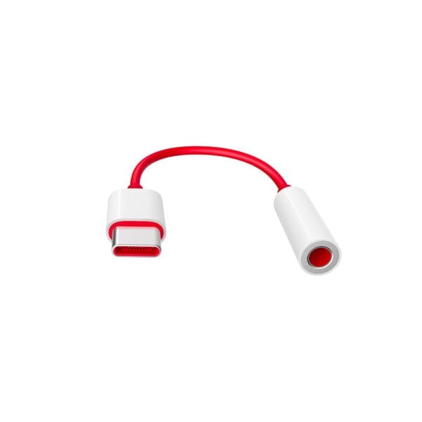 OnePlus Type-C to 3.5mm Auxiliary Adapter (Red) - Image 3