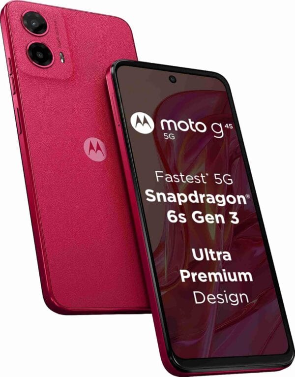 Motorola G45 5G (Viva Magenta, 8GB RAM, 128GB Storage) - Image 2