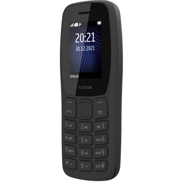 Nokia 105 Classic | Single Sim Keypad Phone with Built-in UPI Payments, Long-Lasting Battery, Wireless FM Radio, Charger in-Box | Charcoal - Image 4