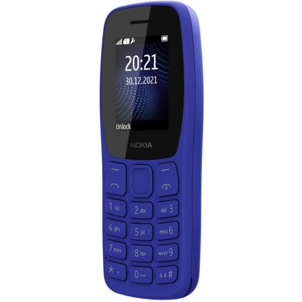 Nokia 105 Classic | Single SIM Keypad Phone with Built-in UPI Payments, Long-Lasting Battery, Wireless FM Radio | Without Charger | Blue - Image 4