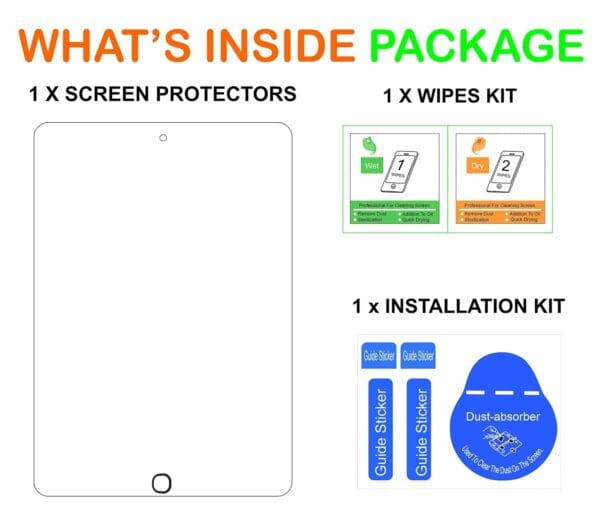 Amazon Basics Tempered Glass Screen Protector for iPad 10.2 inch 9th Gen Generation 2021 8th Gen 2020 7th Gen 2019 - Image 9