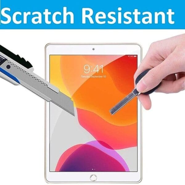 Amazon Basics Tempered Glass Screen Protector for iPad 10.2 inch 9th Gen Generation 2021 8th Gen 2020 7th Gen 2019 - Image 4