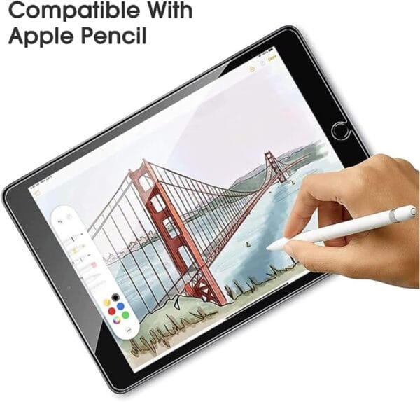 Amazon Basics Tempered Glass Screen Protector for iPad 10.2 inch 9th Gen Generation 2021 8th Gen 2020 7th Gen 2019 - Image 5