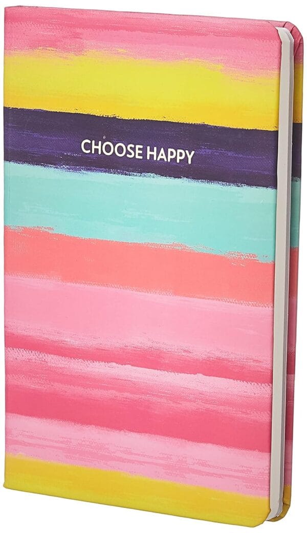 Amazon Brand - Solimo A5 Notebook (5.5 X 8.5 Inches), 80 GSM, 192 Ruled Pages, Happy Shades - Image 2
